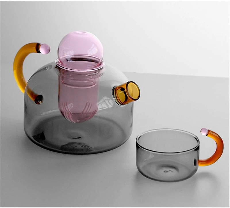 Tekanna Glass Teapot and Mug